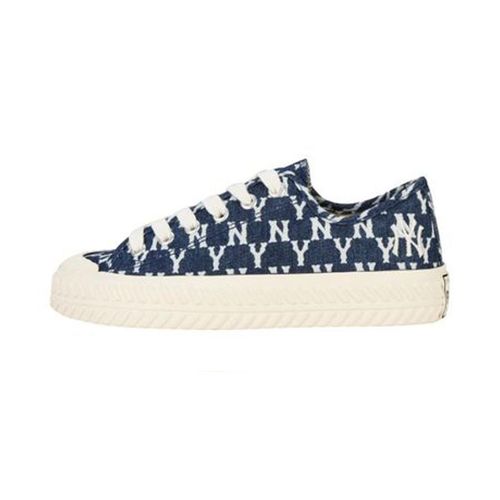 Giày Thể Thao MLB Korea Casual Style Unisex Street Style Low-Top Sneakers 32SHPM011-50N Màu Xanh Navy Size 240-2