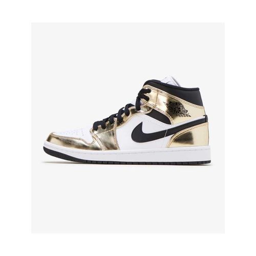 Giày Thể Thao Nike Jordan 1 Mid Metallic Gold DC1419 700 Màu Vàng Gold-4