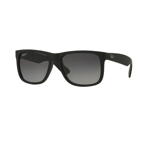 Kính Mát Rayban Justin Classic RB4165 622/T3 55-17 Polarized Màu Đen Xám - Kính mắt - Vua Hàng Hiệu
