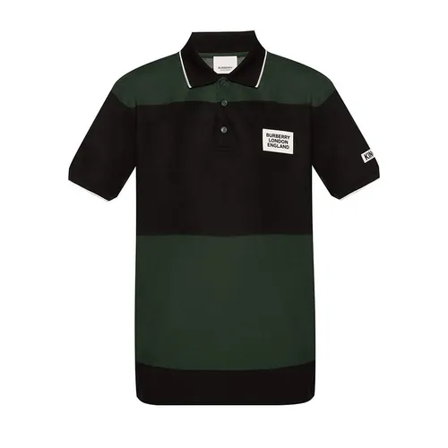 Áo Polo Burberry New SS Màu Xanh Đen Size S