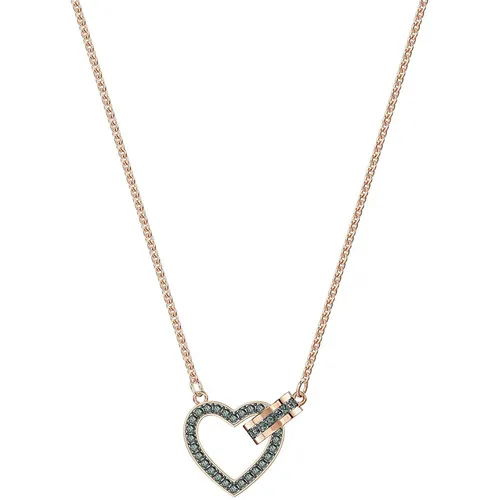 Dây Chuyền Swarovski Lovely Necklace Black Rose Gold-Plated 5465686
