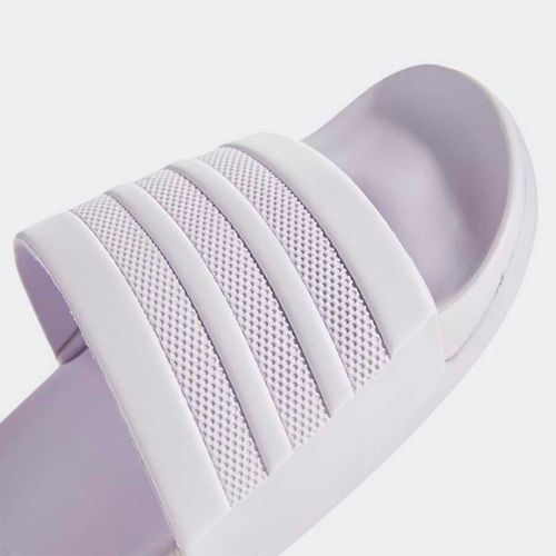 Dép Quai Ngang Adidas Adilette Comfort Slides Màu Trắng-6