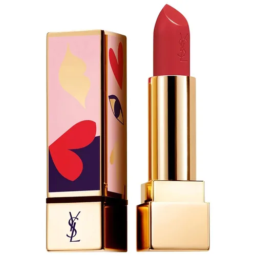 Son Yves Saint Laurent YSL I Love You So Pop Màu 114 Dial R.E.D Limited Edition Màu Đỏ Thuần