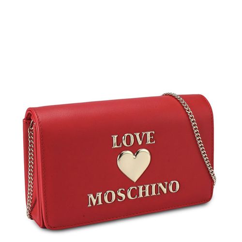 Túi Xách Moschino Love Logo Crossbody Bag Màu Đỏ-1