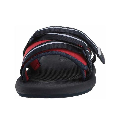 Dép Quai Dán Lacoste Men's Croco Slide Utlty2201CMA Sandal 7 Black Dark Grey-2