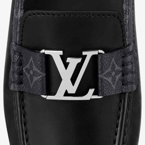 Giày Louis Vuitton Monte Carlo Moccasin Màu Đen Size 40-4