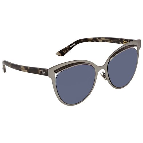 Kính Mát Dior Blue Avio Cat Eye Ladies Sunglasses DIORINSPIRED 1SQ/KU 54