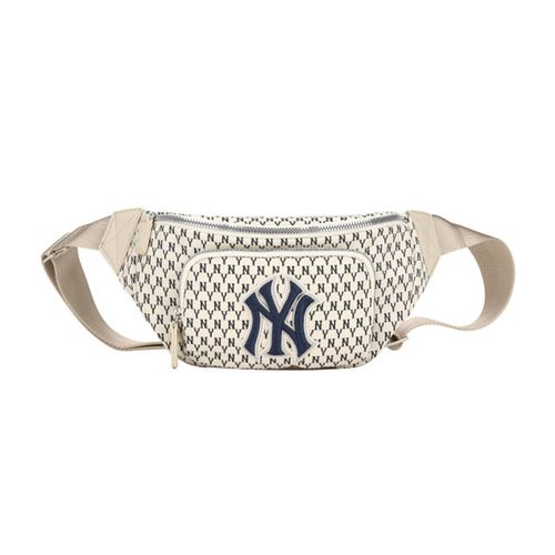 Túi Đeo Hông MLB Monogram Hip Sac New York Yankees 32BGC9111-50I Màu Trắng