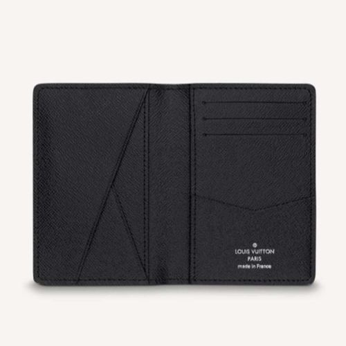 Ví Nam Louis Vuitton LV Pocket Organizer M61696 Màu Đen-4