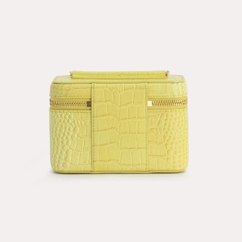 Túi Đeo Chéo Pedro Textured Leather Vanity Case PW4-65940023 Màu Vàng-1