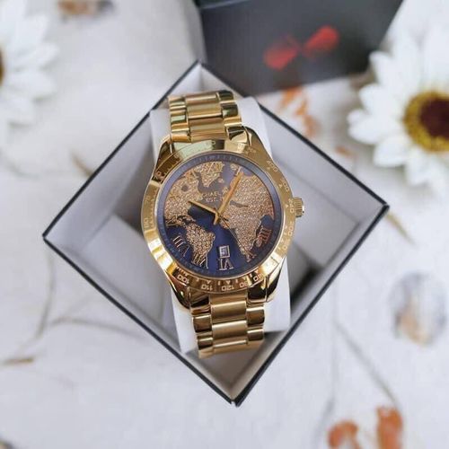 Đồng Hồ Michael Kors Women's Layton Gold-Tone Watch MK6243-3