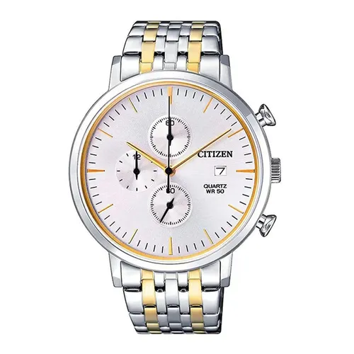 Đồng Hồ Nam Citizen AN3614-54A Quartz (Pin) Màu Demi Vàng Bạc