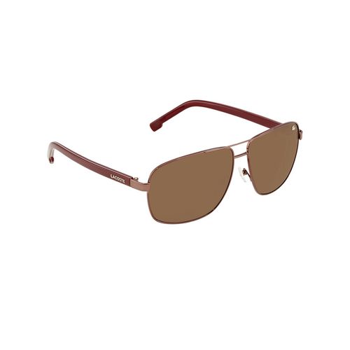 Kính Mát Lacoste Brown Shaded Rectangular Unisex Sunglasses L162S 210 61-3