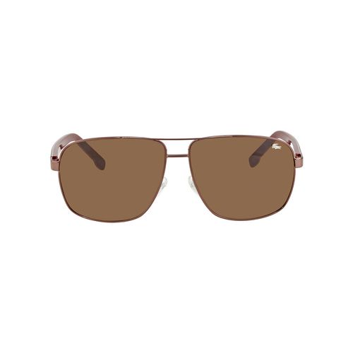 Kính Mát Lacoste Brown Shaded Rectangular Unisex Sunglasses L162S 210 61