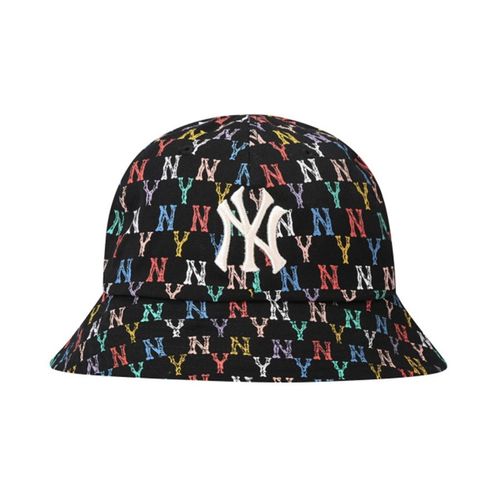 Mũ MLB Monogram Rainbow Dome Hat New York Yankees 32CPH4111-50L Màu Đen Size 57
