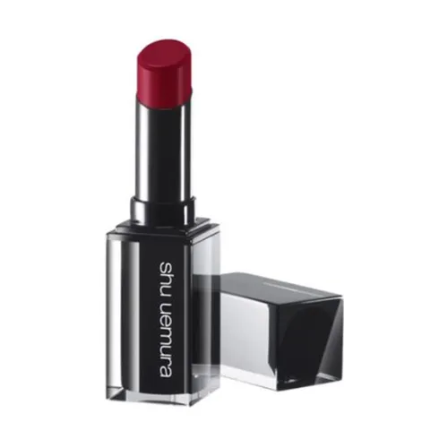 Son Môi - Son Shu Uemura Rouge Unlimited Supreme Matte 285 Vỏ Đen Màu Đỏ Mận - Vua Hàng Hiệu