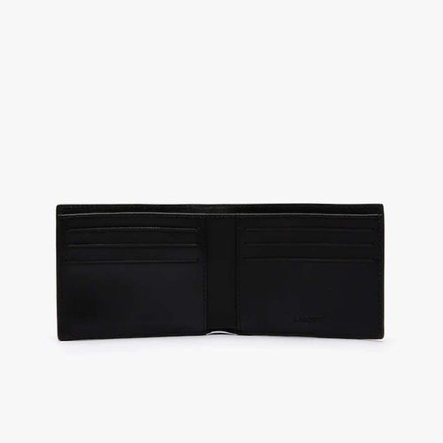 Ví Lacoste Men's Fitzgerald Leather Six Card Wallet Màu Đen-3