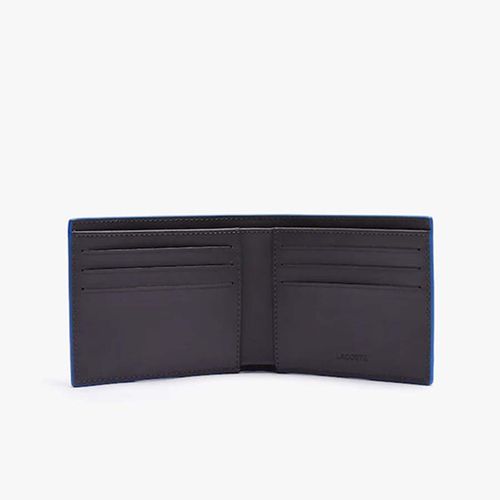 Ví Lacoste Men's Fitzgerald Leather Six Card Wallet Màu Nâu-2