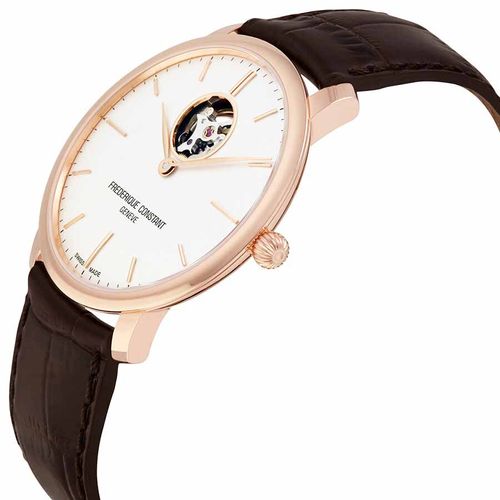 Đồng Hồ Frederique Constant Slimline Automatic Silver Dail Watch FC - 312V4S4-3