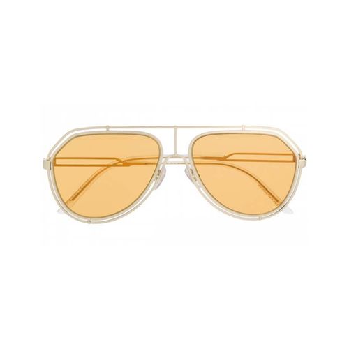 Kính Mát Dolce & Gabbana Orange Lens Aviator Sunglasses