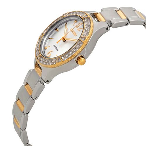 Đồng Hồ Nữ Citizen silhouette Crystal Silver Dial Ladies Watch FE1164-53A-1