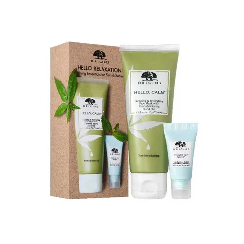 Mặt nạ - Set Mặt Nạ Và Thanh Lăn Tinh Dầu Origins Hello Relaxation - Vua Hàng Hiệu