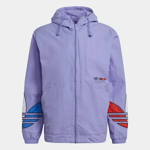 Áo Khoác Adidas Adicolor Windbreaker 'Purple' GN3560 Size XXL