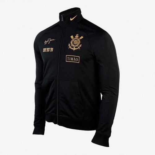 Áo Khoác Nike Corinthians Lute Jacket 'Black/Gold' AR4218-010 Size XL
