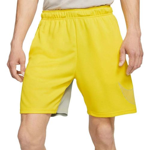 Quần Shorts Nike Dri-Fit Men's Graphic Training Shorts In Yellow CJ6689-731 Size XXL
