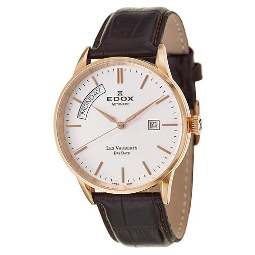 Đồng Hồ Edox Les Vauberts Day Date Automatic Men's Automatic Watch 83007-37R-AIR-1
