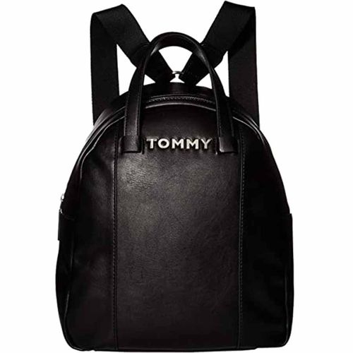 Balo Tommy Hilfiger Florence 1.5 Backpack Smooth PVC Màu Đen