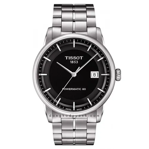 Đồng Hồ Nam Tissot  Luxury Powermatic 80 Black T086.407.11.051.00