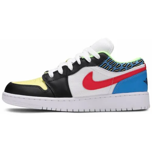 Giày Thể Thao Nike Air Jordan 1 Low GS Funky Patterns DH5927-006 Phối Màu Size 38.5 - Giày - Vua Hàng Hiệu