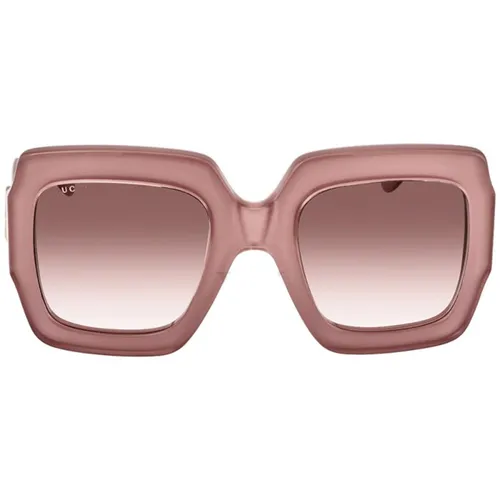 Kính Mát Gucci GG0178 54 mm Rose Sunglasses Màu Hồng