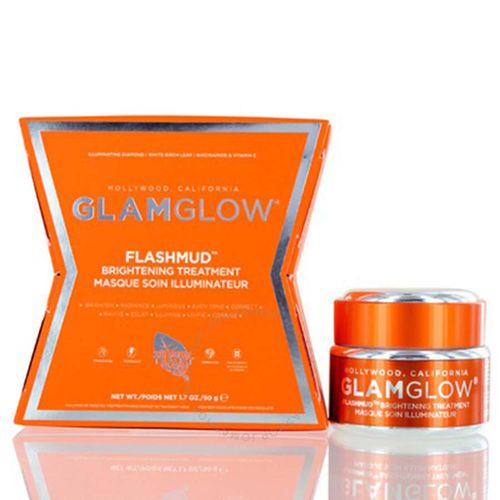 Mặt Nạ Đất Sét Trắng Da GlamGlow Flashmud Whitening Treatment 50g-1