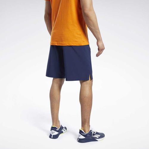 Quần Shorts Reebok Speedwick Mens Training Shorts 'Low Logo' Navy Fu2861 Size S-2