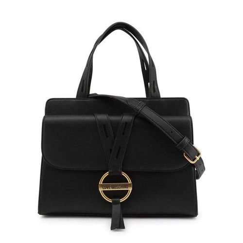 Túi Cầm Tay Love Moschino Women Black Handbag - JC4080PP1BLM Màu Đen