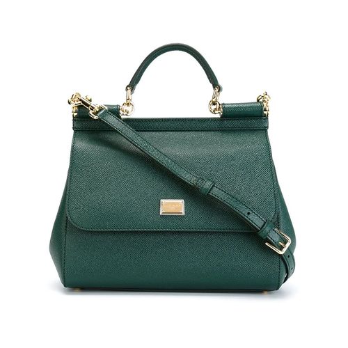 Túi Xách Dolce & Gabbana medium Sicily shoulder bag màu Xanh Green