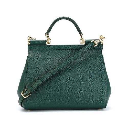 Túi Xách Nữ Dolce & Gabbana D&G medium Sicily shoulder bag màu Xanh Green-3