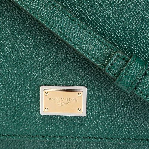 Túi Xách Nữ Dolce & Gabbana D&G medium Sicily shoulder bag màu Xanh Green-6