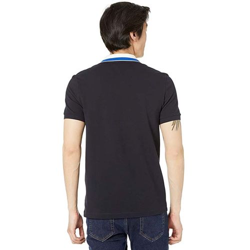 Áo Polo Lacoste Men's Short Sleeve Slim Fit Semi Fancy Collar Polo Shirt Màu Xanh Navy-2
