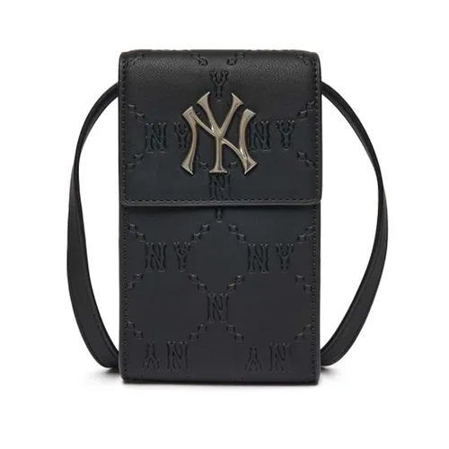 Túi MLB Monogram Diamond Embo Cell Phone Cross Bag New York Yankees 3ACRH041N-50BKS