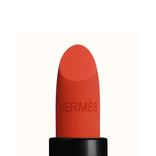 Son Rouge Hermès Matte Lipstick Limited Edition 71 Orange Brûlé Màu Cam Đất-2