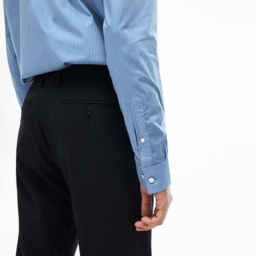Áo Sơ Mi Lacoste Men's Slim Fit Shirt CH0432 00 987 Màu Xanh Size 38-3