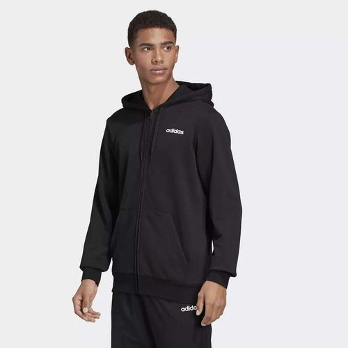 Áo Khoác Hoodie Adidas Essentials Plain Hoodie DU0383 Màu Đen Size M-5