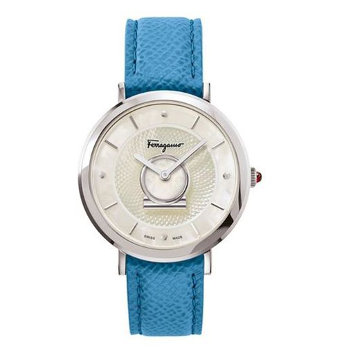 Đồng Hồ Salvatore Ferragamo Minuetto Watch SF8200119 Màu Xanh Blue-1