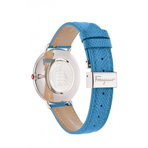 Đồng Hồ Salvatore Ferragamo Minuetto Watch SF8200119 Màu Xanh Blue-3