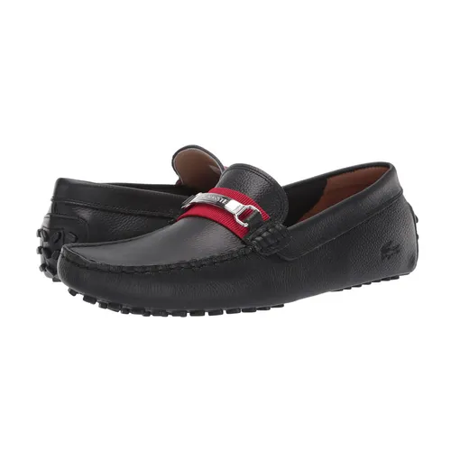 Giày Lười Lacoste Men's Ansted Driving Style Loafer Màu Đen Size 44