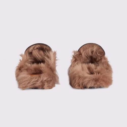 Giày Gucci Princetown Leather Slipper With Double G Màu Đen-1