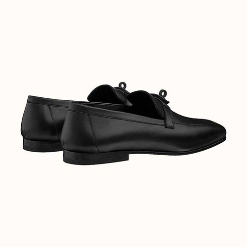 Giày Hermès Charlie Loafer H211976ZA01400 Màu Đen Size 41-1